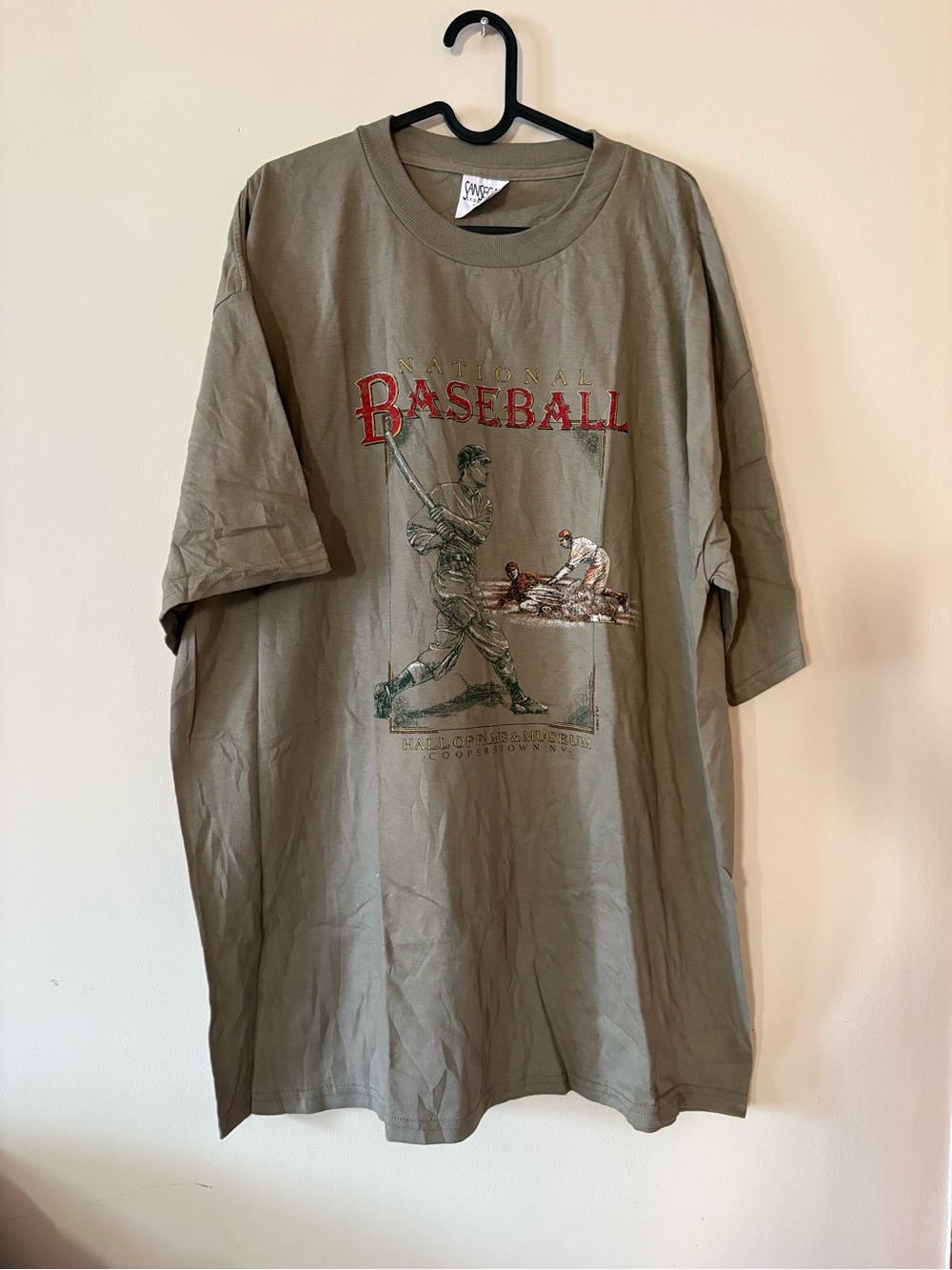 Vintage 1997 Olive Baseball Graphic Tee